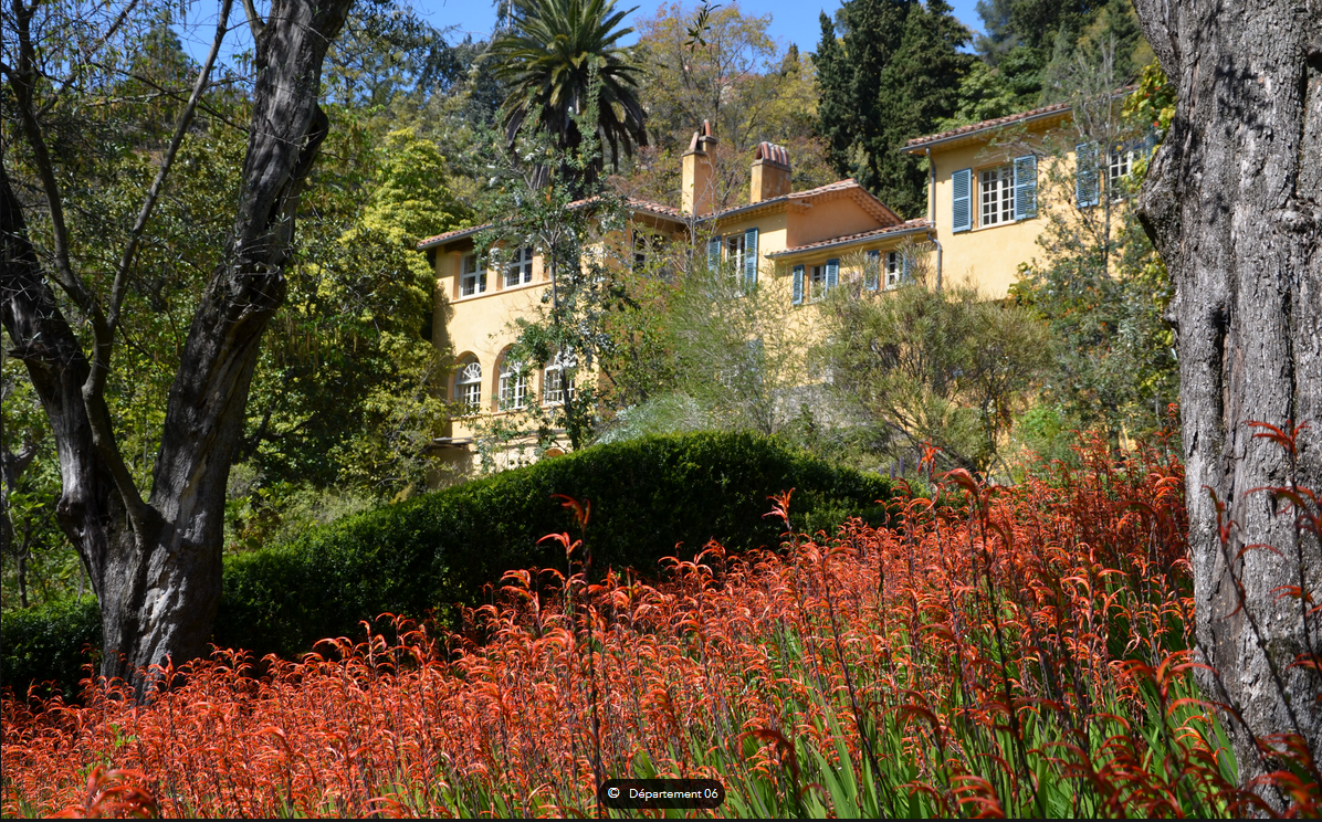Le jardin Serre de la Madone a été créé à Menton (Alpes-Maritimes) en 1924 par le botaniste anglais Lawrence Johnston. Copyright (c) Le jardin Serre de la Madone.