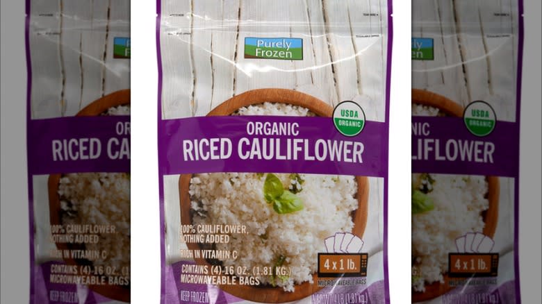 Organic Riced Cauliflower from Costco 