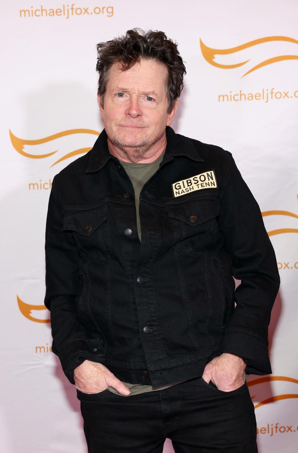 Michael J. Fox attends "A Country Thing Happened on the Way to Cure Parkinson's" in April 2024.