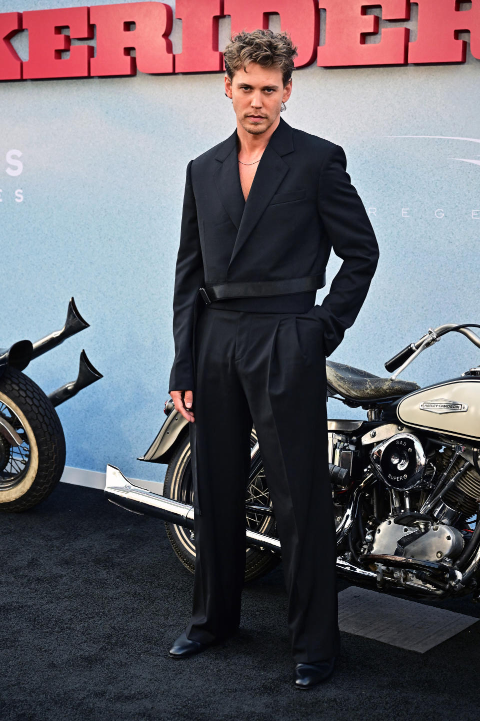 Austin Butler wore Helmut Lang for the Los Angeles premiere of 