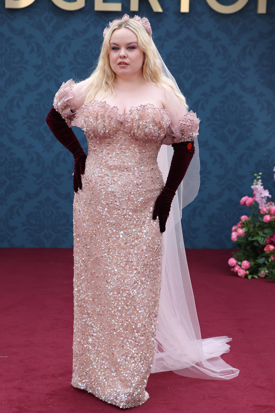 Nicola Coughlan wore a Rodarte gown while attending the 
