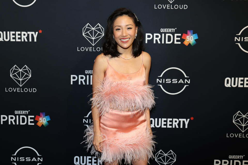Constance Wu attends Queerty Celebrates Pride50 Gala 2024 at The Edison Ballroom on June 17, 2024 in New York City. (Photo by Manoli Figetakis/Getty Images)