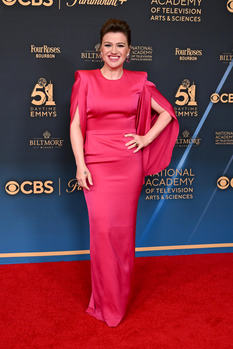 Kelly Clarkson at the 51st Daytime Emmy Awards held at The Westin Bonaventure Hotel on June 7, 2024 in Los Angeles, California. (Photo by Gilbert Flores/Variety via Getty Images)