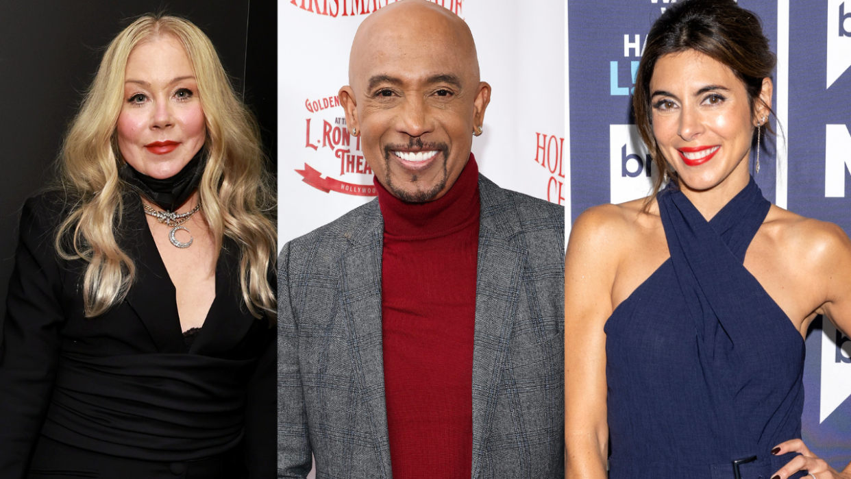 Christina Applegate, Montel Williams and Jamie-Lynn Sigler are just a few of the celebrities who have spoken about living with MS. (Images via Getty Images)