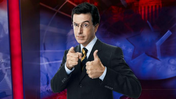 Stephen Colbert played Stephen Colbert on Comedy Central's The Colbert Report. 