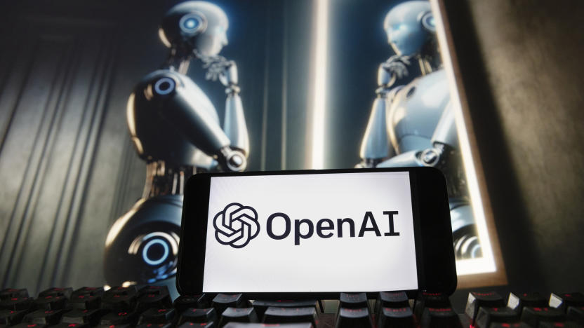 FILE- The OpenAI logo is displayed on a cell phone with an image on a computer monitor generated by ChatGPT's Dall-E text-to-image model, Dec. 8, 2023, in Boston. lya Sutskever, one of the founders of OpenAI who was involved in a failed effort to push out CEO Sam Altman, said he's starting a safety-focused artificial intelligence company. Sutskever, a respected AI researcher who left the ChatGPT maker last month, said in a social media post on Wednesday, June 19, 2024 that he's setting up Safe Superintelligence Inc. with two co-founders. (AP Photo/Michael Dwyer, File)