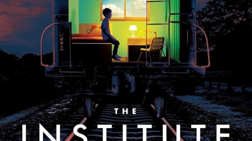 The book cover for Stephen King's The Institute