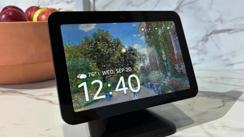 The 2023 Echo Show 8 is on sale for $100 right now