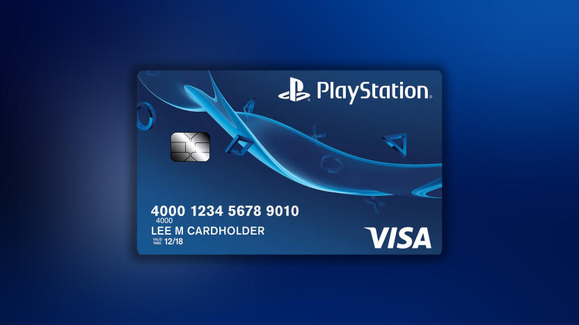 PlayStation credit card