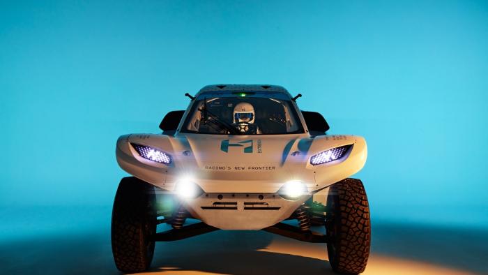 Extreme H's Pioneer 25 hydrogen race car