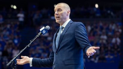 Lexington Herald-Leader - Mark Pope has traveled the world in recent months as he begins recruiting high school prospects to UK
