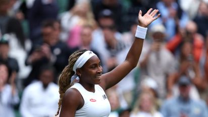 The Independent - Five years on from her Wimbledon breakthrough as a 15-year-old, Gauff is looking like a potential champion after racing past Caroline Dolehide on Centre