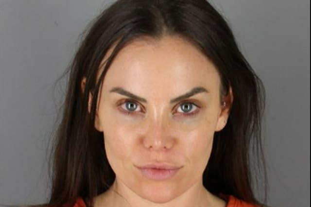 <p>Marissa Simonetti, 30, was arrested on assault charges after reports claim she threw a tarantula at her tenant </p>