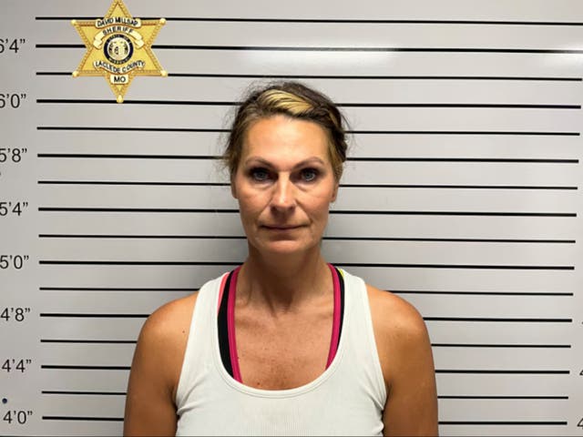 <p>Michelle Y Peters, 47, has been charged with first-degree domestic assault and armed criminal action for allegedly poisoning her husband by mixing Roundup and insecticides with his Mountain Dew sodas</p>