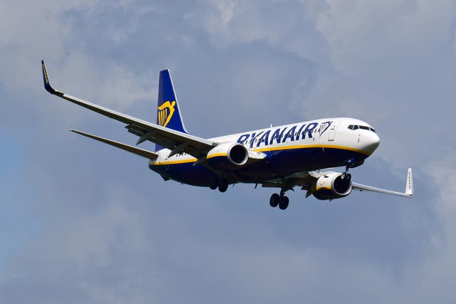 <p>The Ryanair Boeing 737 Max had an ‘unstable approach’ to London Stansted  </p>
