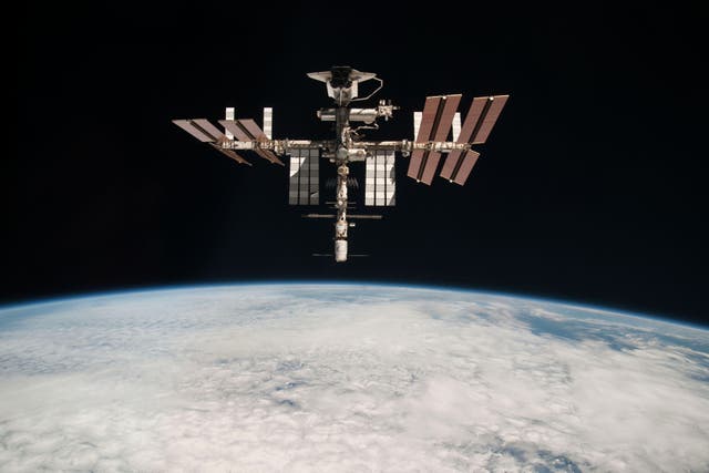<p>The International Space Station (ISS), which comes to the end of its operational life in 2030, is vulnerable to debris and defunct satellites</p>