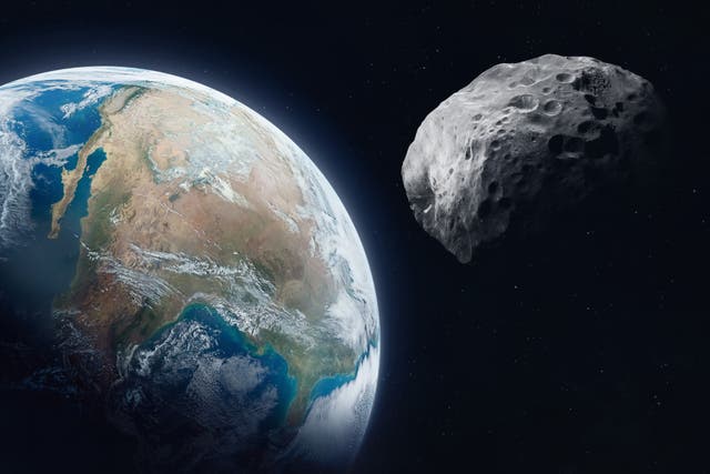 <p>The asteroid was expected to safely pass Earth just after 4.14pm ET on Thursday night </p>