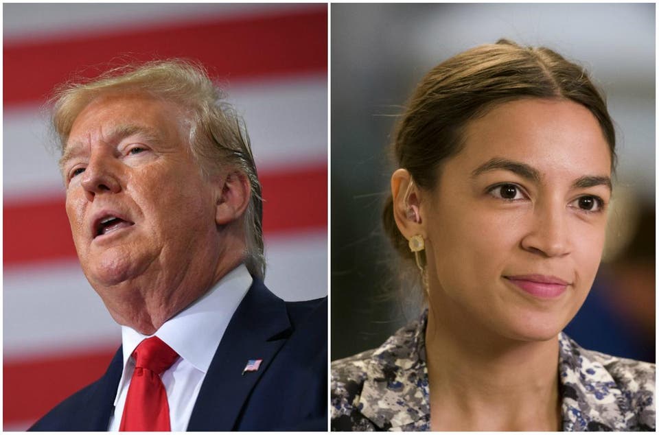 Trump 'racism' row as he tells AOC and co to 'go back where they came'