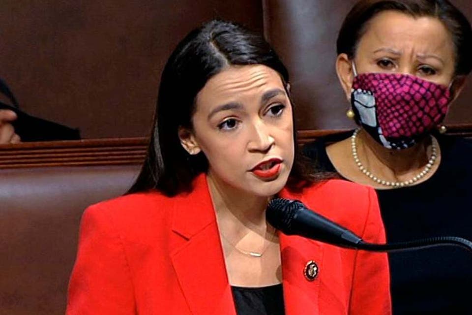 Alexandria Ocasio-Cortez slams 'sexist slur' by US congressman