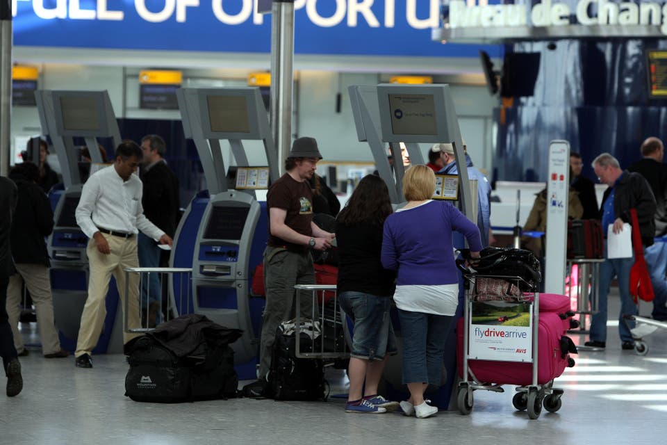 Heathrow chaos as British Airways passengers are left stranded without luggage