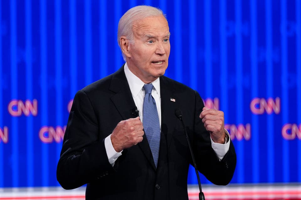 Biden blows it: 'Car crash' TV debate throws election bid in doubt
