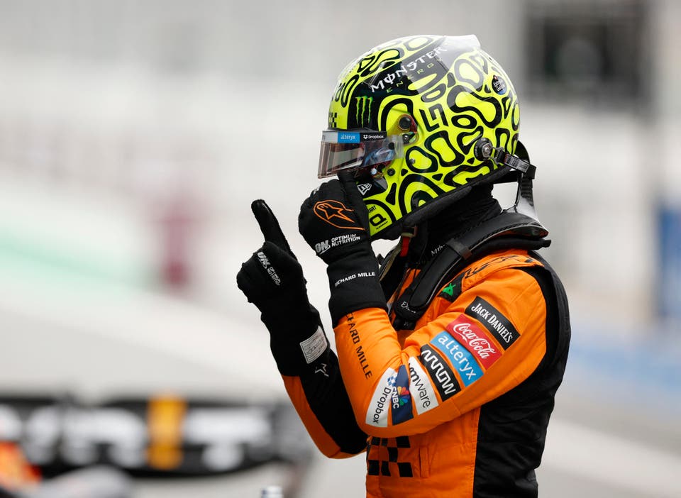 Norris beats Verstappen to pole at Spanish Grand Prix
