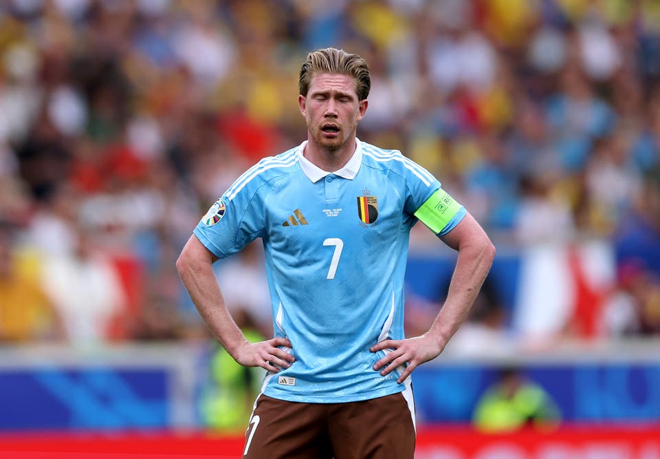 De Bruyne responds to heavy Belgium fan boos amid lacklustre Euro 2024