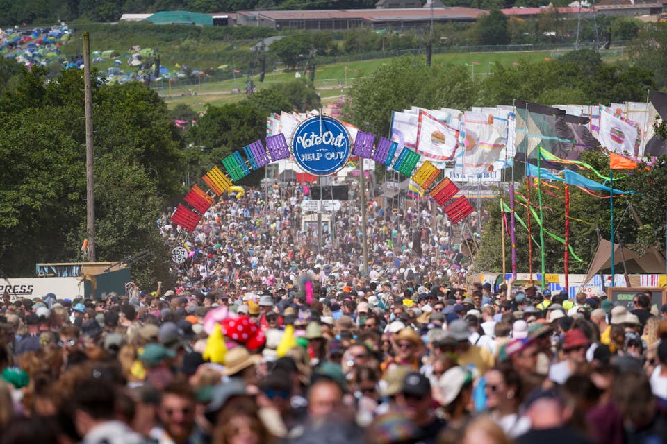 £100m triple boost from Glastonbury, Pride and the Euros