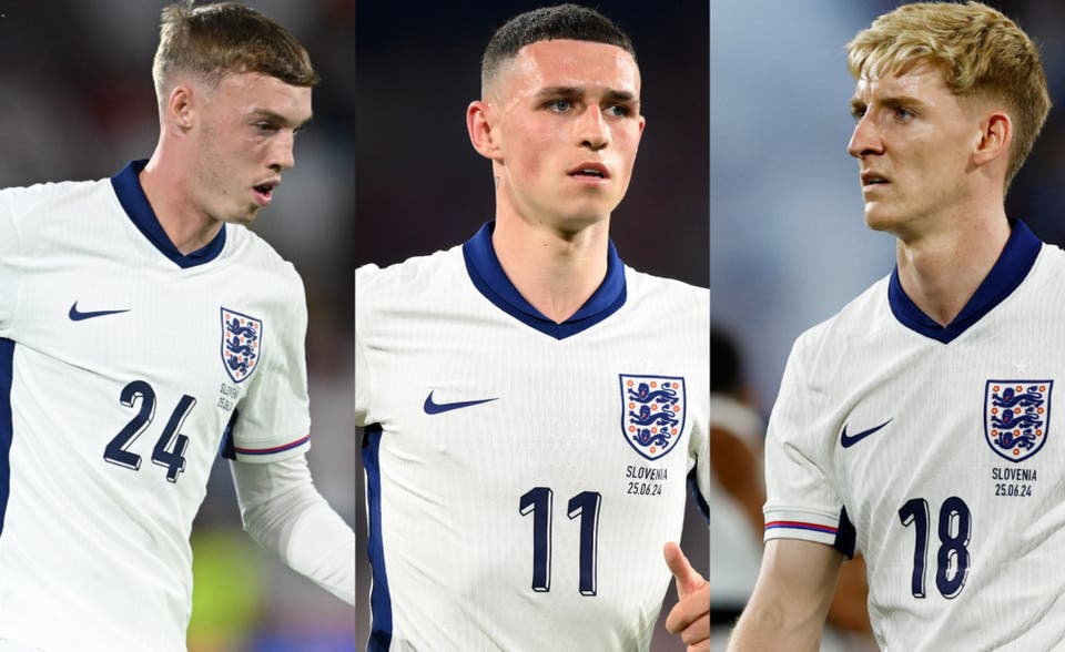 Foden absence gives England chance to outflank Slovakia at Euro 2024