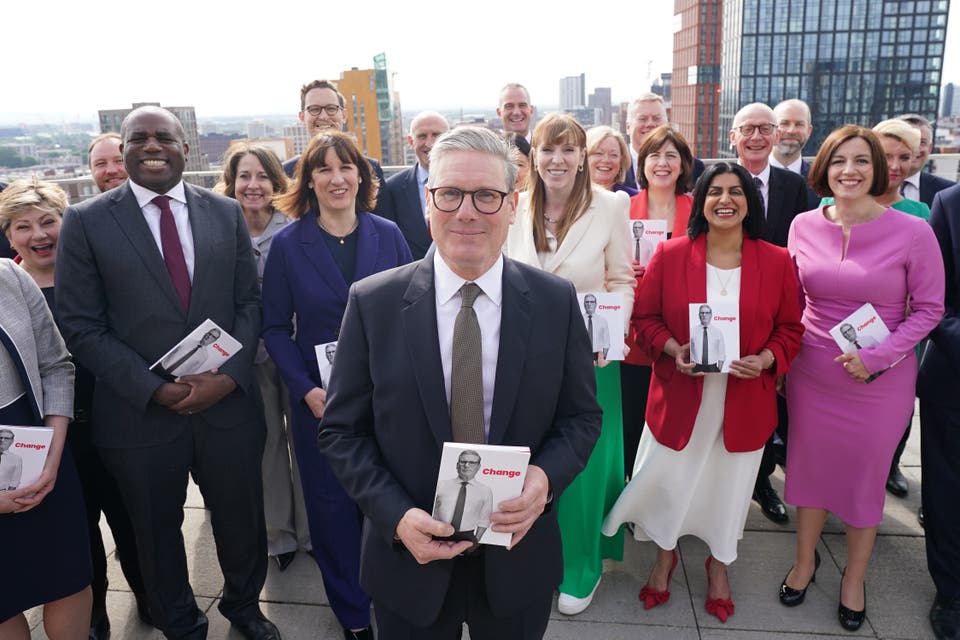 Starmer launches manifesto with call to turn the page on 14 years of Tory rule